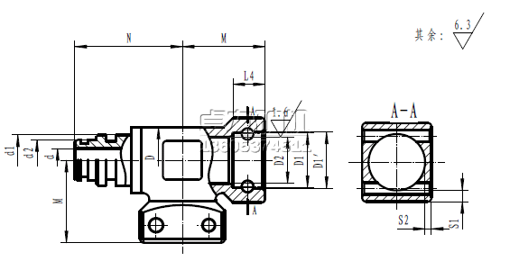 F型三通的主要技術參數